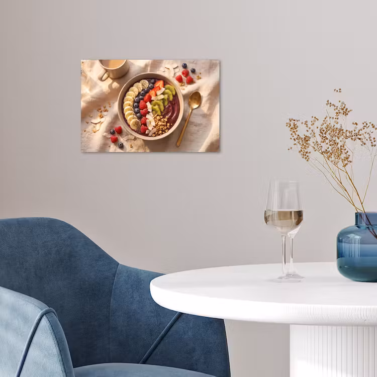 Poster - Eten - Ontbijtkom - Fruit - Gezond - Kleurrijk — 4