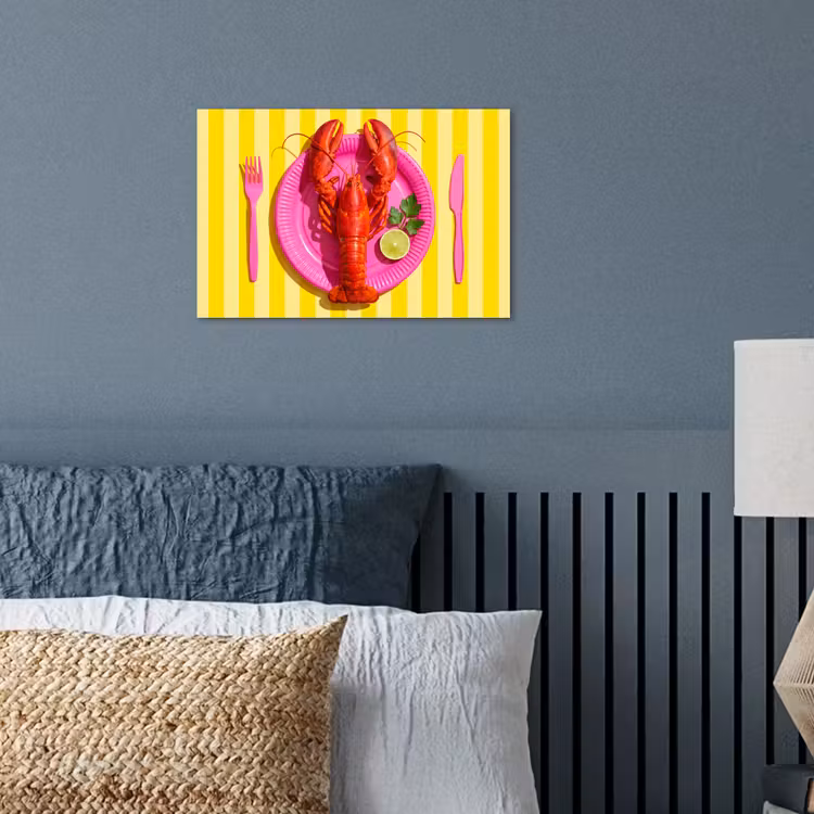 Poster - Eten - Roze - Geel - Modern - Culinaire — 3