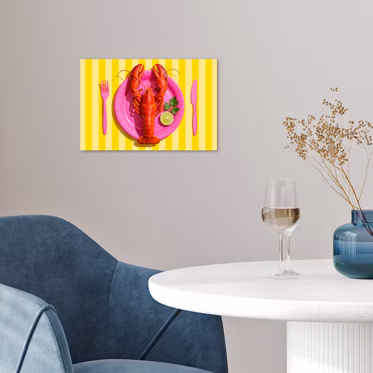 Poster - Eten - Roze - Geel - Modern - Culinaire — 4