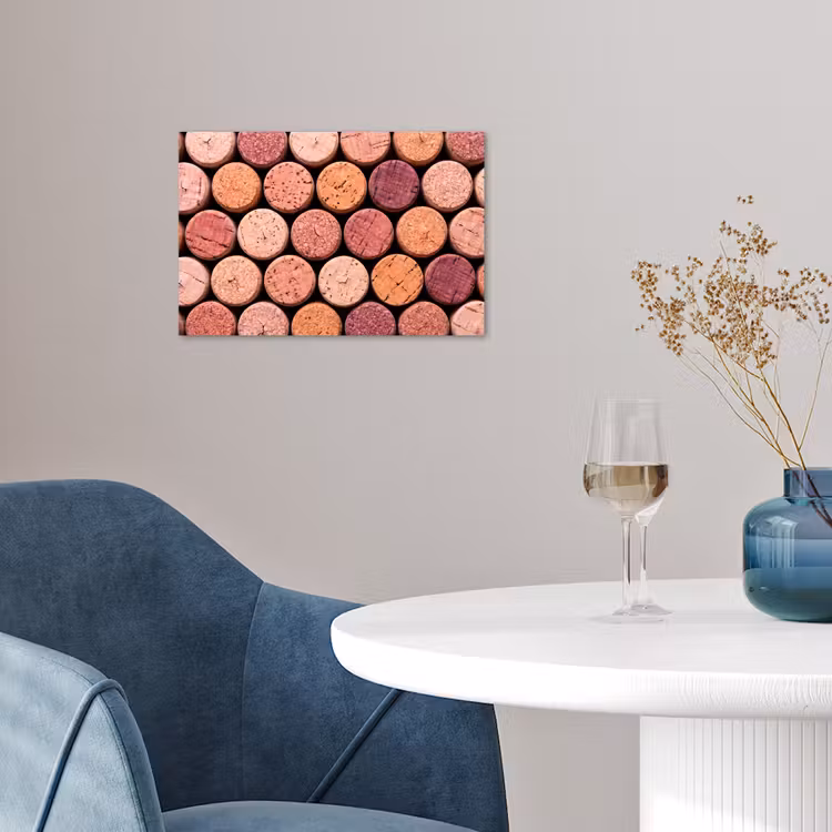 Poster - Kurk - Patroon - Abstract - Modern - Rood — 4