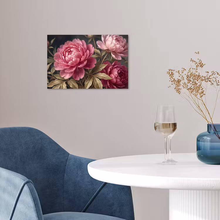 Poster - Bloemen - Roze - Klassiek - Natuur — 4