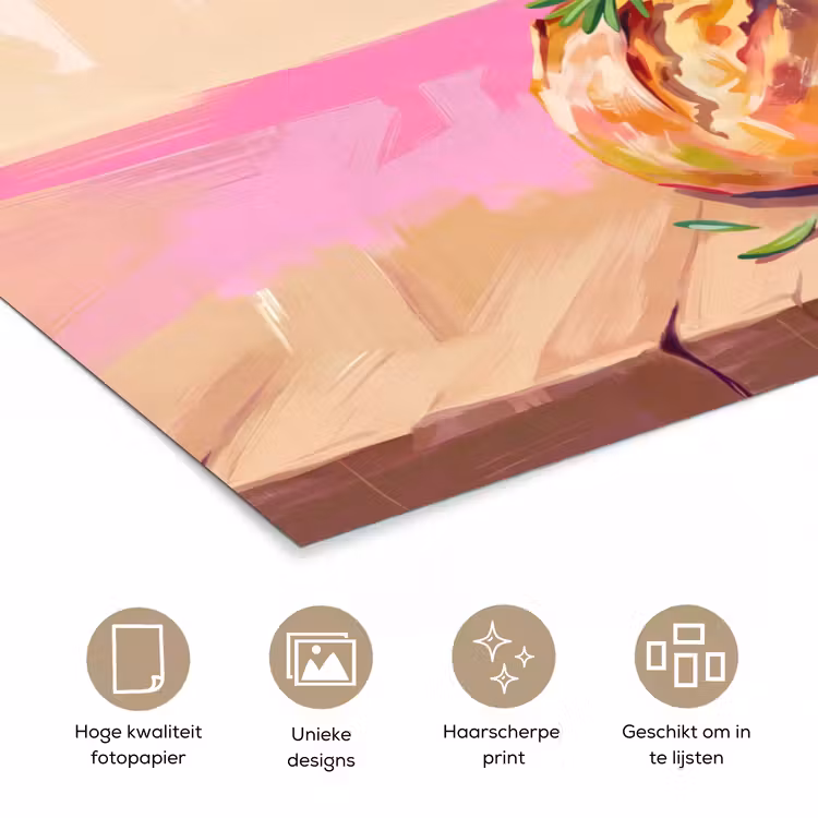Poster - Eten - Brood - Olijfolie - Abstract - Keuken — 5