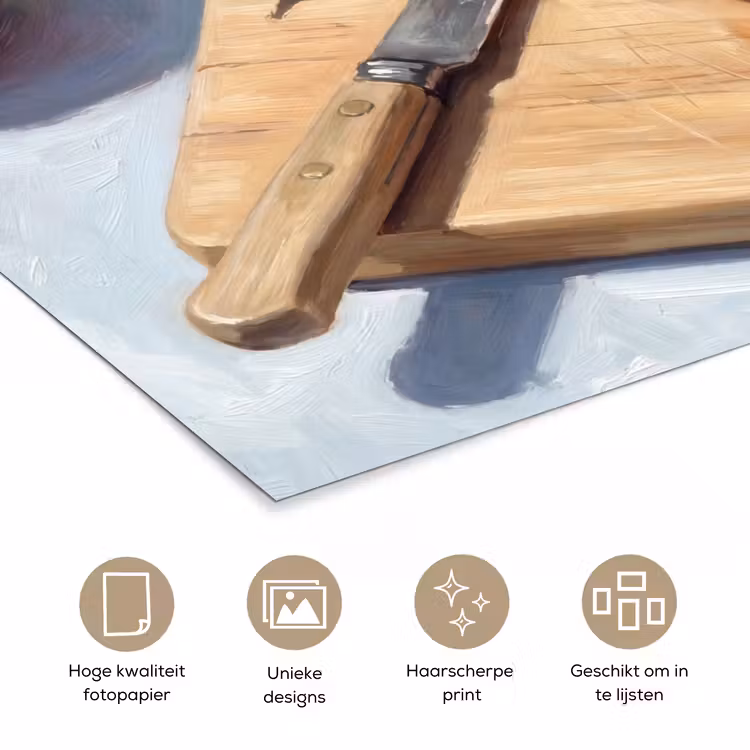 Poster - Eten - Keuken - Ingrediënten - Stillleven - Rood — 5