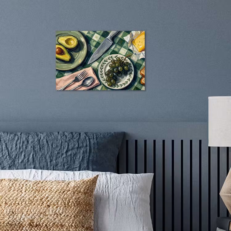 Poster - Eten - Ontbijt - Tafel - Modern - Groen — 3