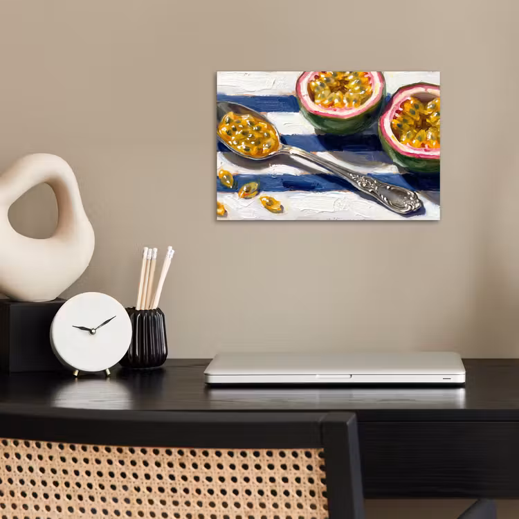 Poster - Eten - Passievrucht - Tropisch - Modern - Kleurrijk — 2