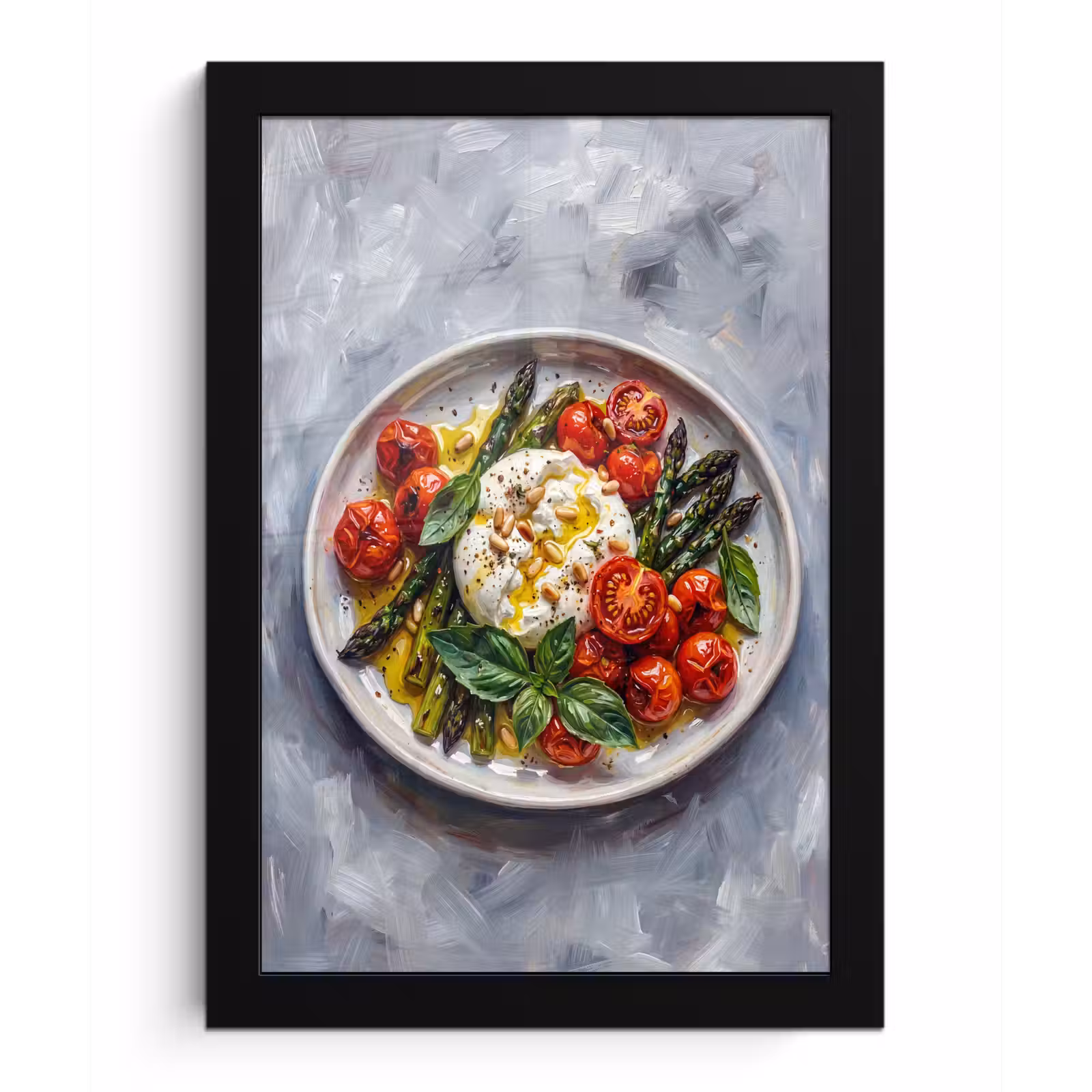 Poster met lijst - Eten - Groenten - Kaas - Modern - Vers — 1