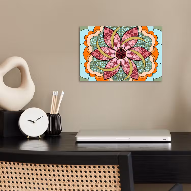 Poster - Mandala - Geometrisch - Kunst - Decoratief - Kleurrijk — 2