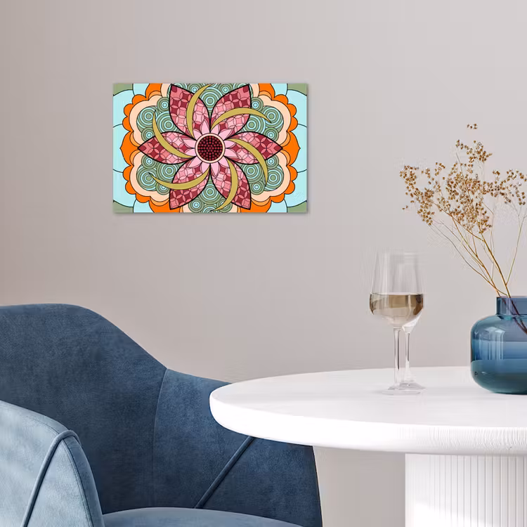 Poster - Mandala - Geometrisch - Kunst - Decoratief - Kleurrijk — 4