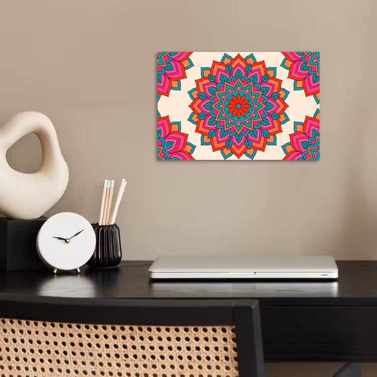 Poster - Mandala - Patroon - Abstract - Kleurrijk - Modern — 2