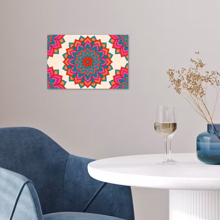 Poster - Mandala - Patroon - Abstract - Kleurrijk - Modern — 4