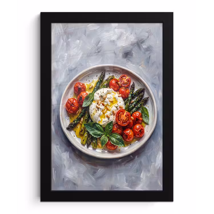 Poster met lijst - Eten - Groenten - Kaas - Modern - Vers — 1
