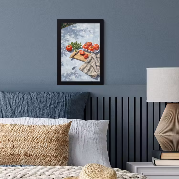 Poster met lijst - Eten - Keuken - Ingrediënten - Stillleven - Rood — 4