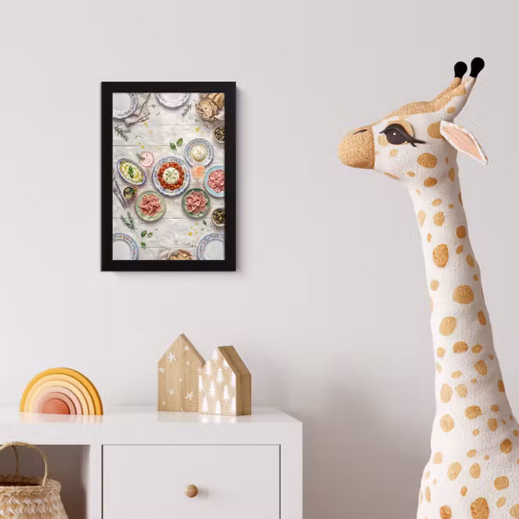 Poster met lijst - Eten - Tafel - Divers - Modern — 5