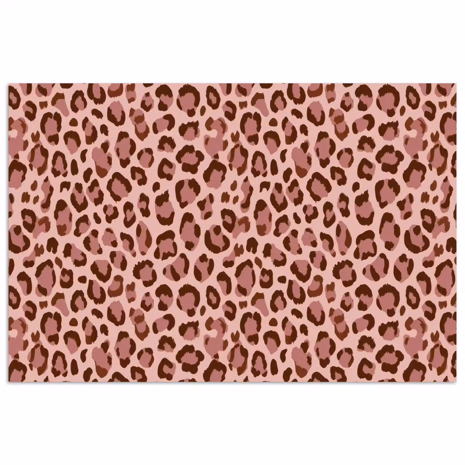 Poster - Luipaard - Patroon - Roze — 1