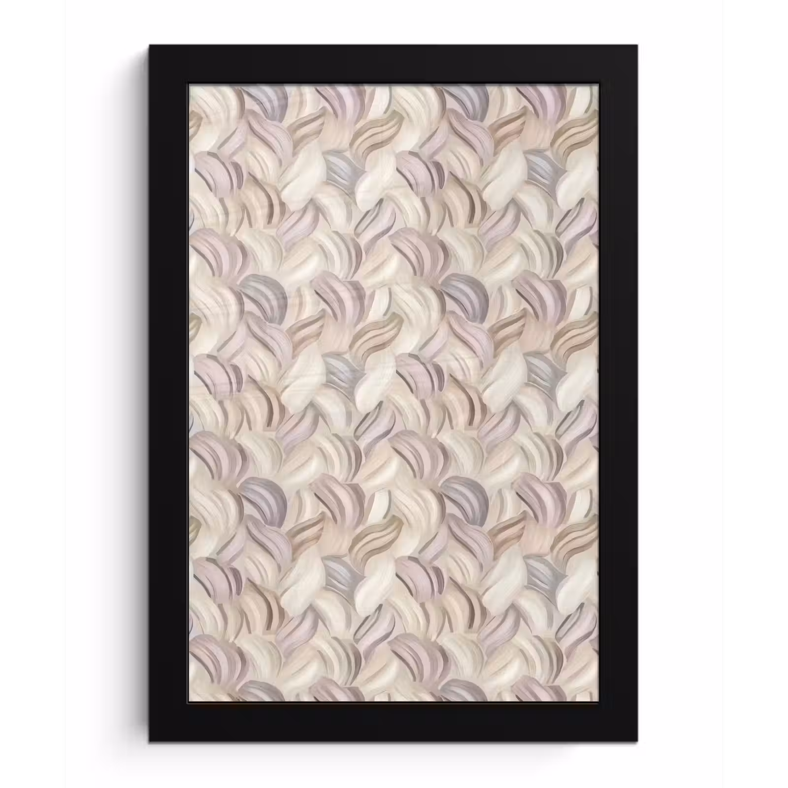Poster met lijst - Abstract - Golvend - Pastel — 1