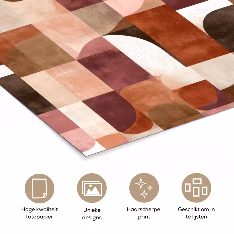 Poster - Geometrie - Modern - Retro — 5