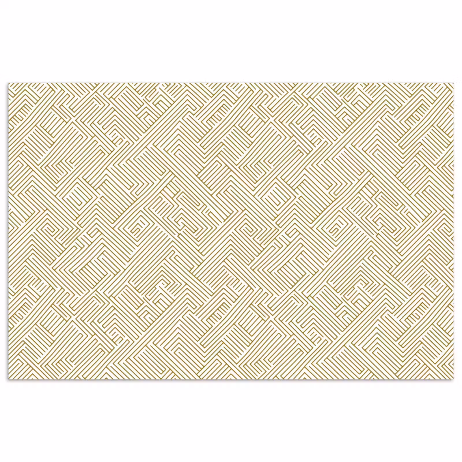 Poster - Geometrisch - Lijnen - Groen — 1