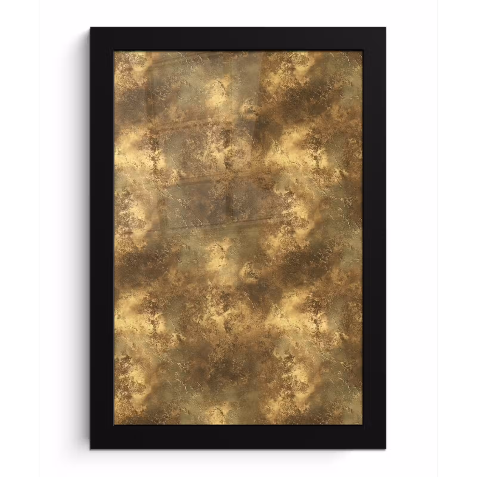 Poster met lijst - Antiek - Metaallook - Goud — 1