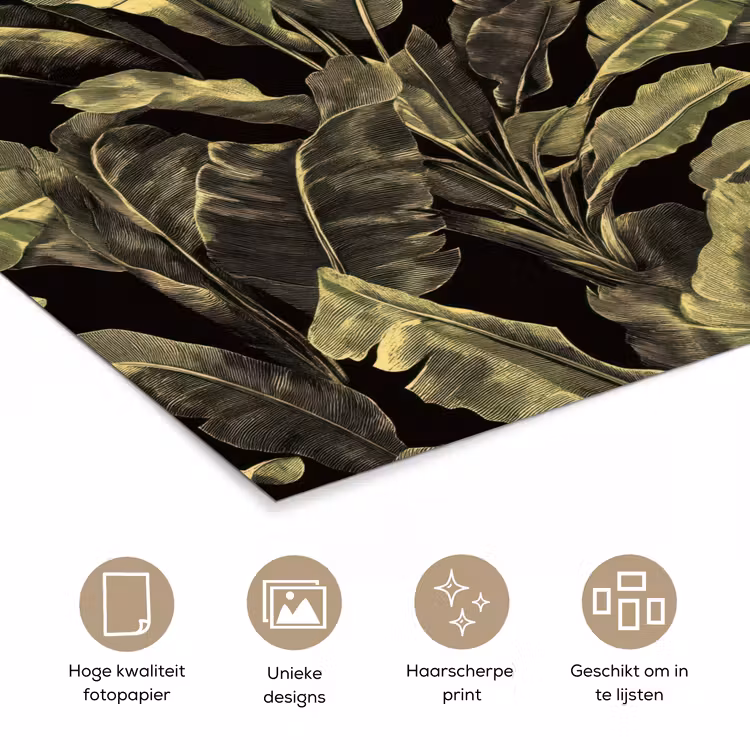 Poster - Botanisch - Bladeren - Groen — 5