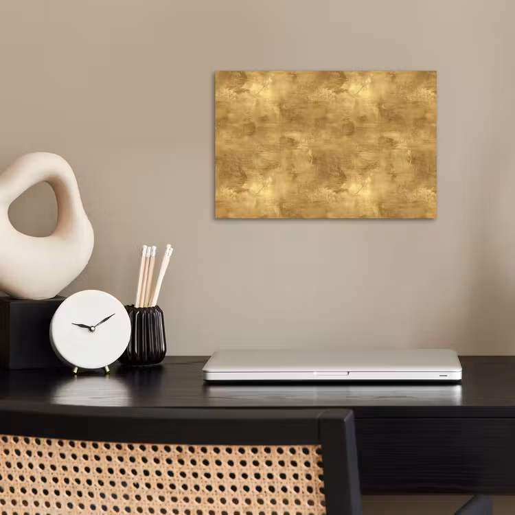 Poster - Industrieel - Textuur - Goud — 2