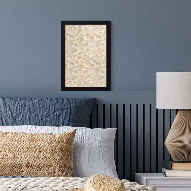 Poster met lijst - Abstract - Lijnen - Beige — 4