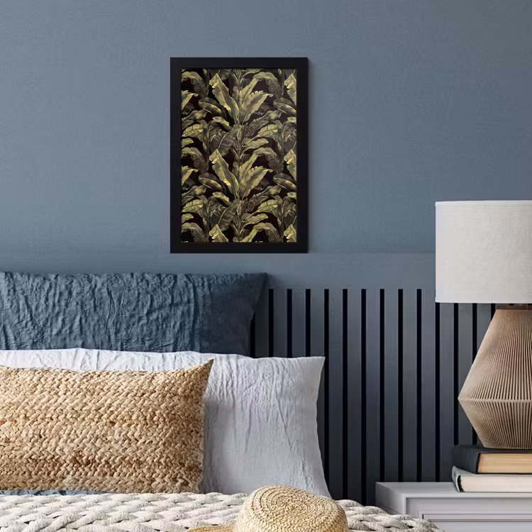 Poster met lijst - Botanisch - Bladeren - Groen — 4