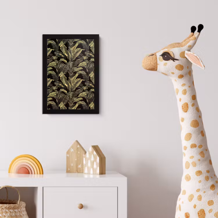 Poster met lijst - Botanisch - Bladeren - Groen — 5