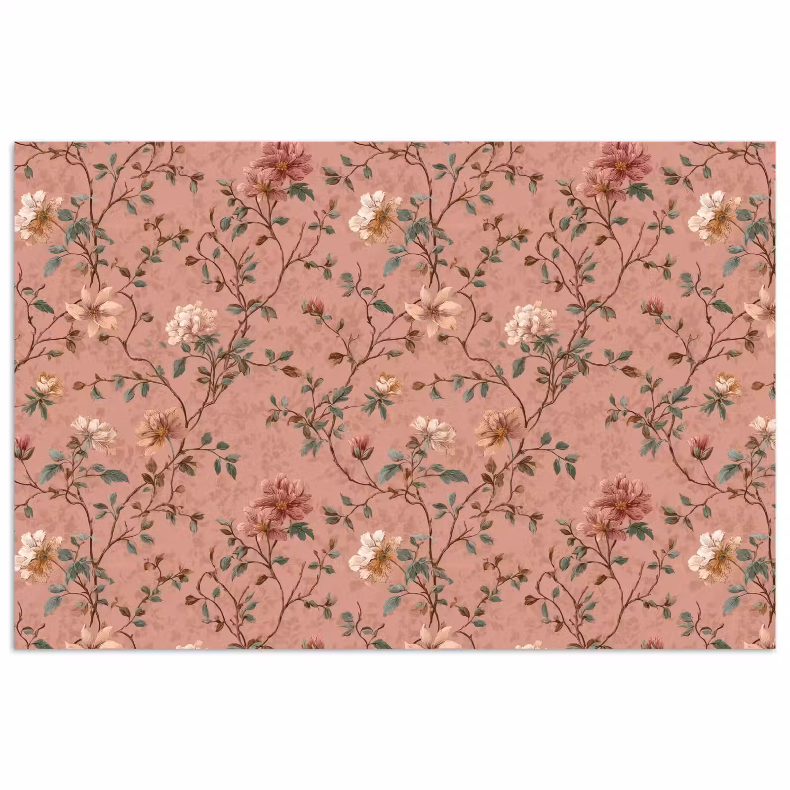 Poster - Botanisch - Bloemen - Roze — 1