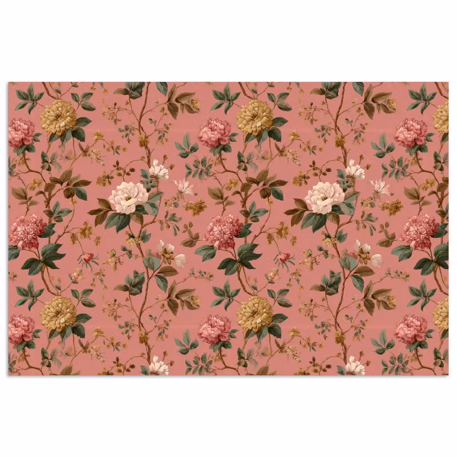 Poster - Klassiek - Botanisch - Roze — 1