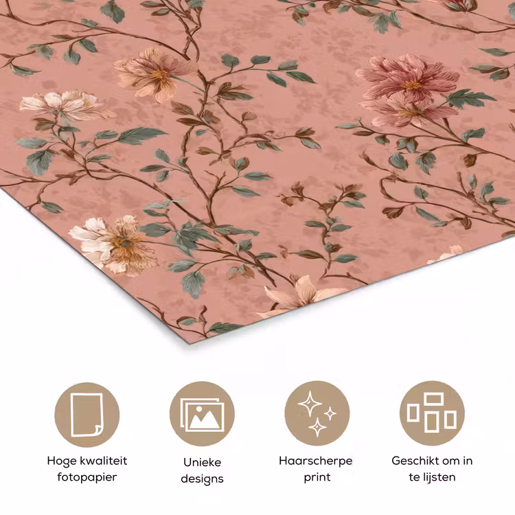 Poster - Botanisch - Bloemen - Roze — 5
