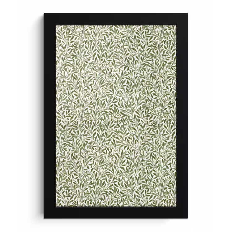 Poster met lijst - Botanisch - Takken - Groen — 1