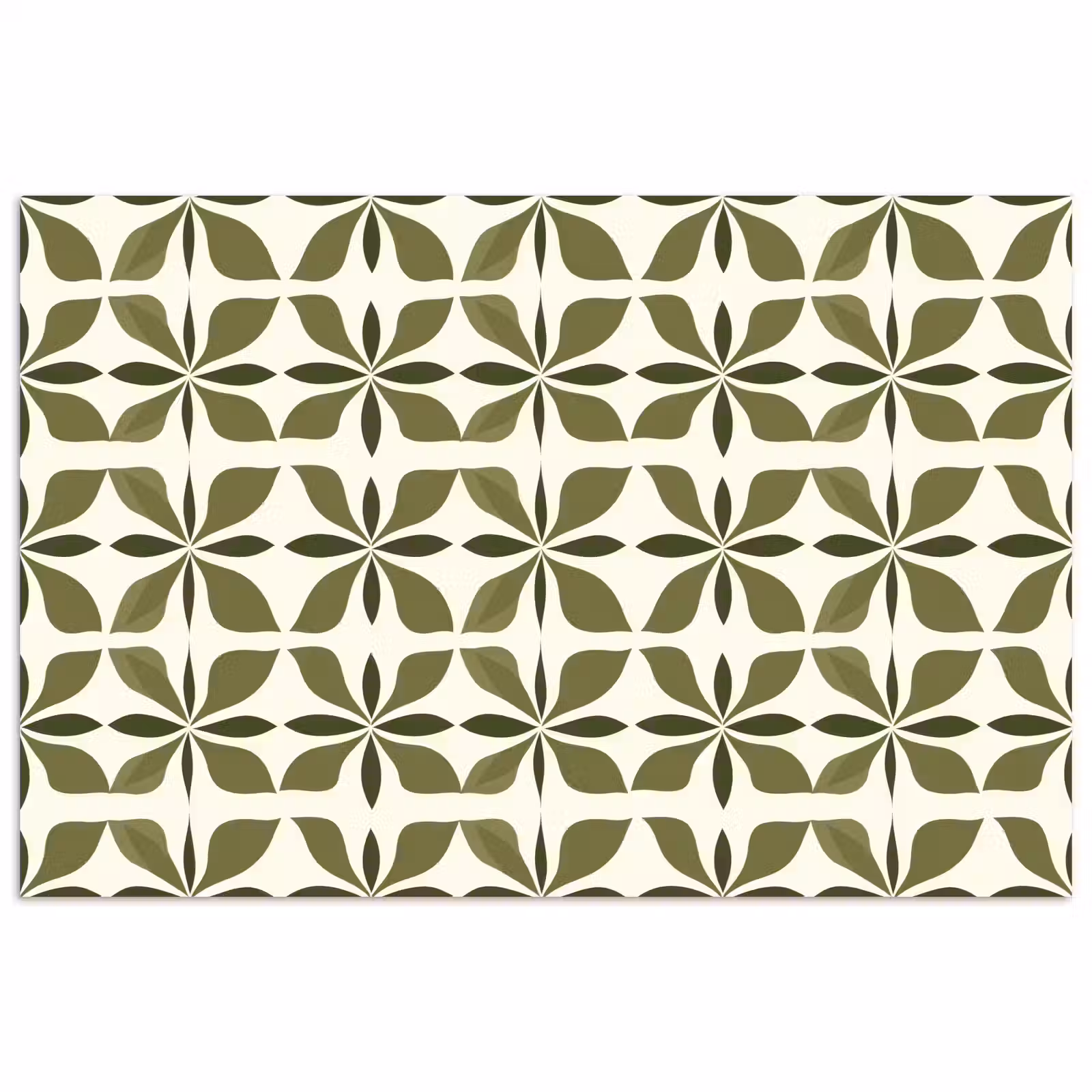 Poster - Botanisch - Retro - Groen — 1