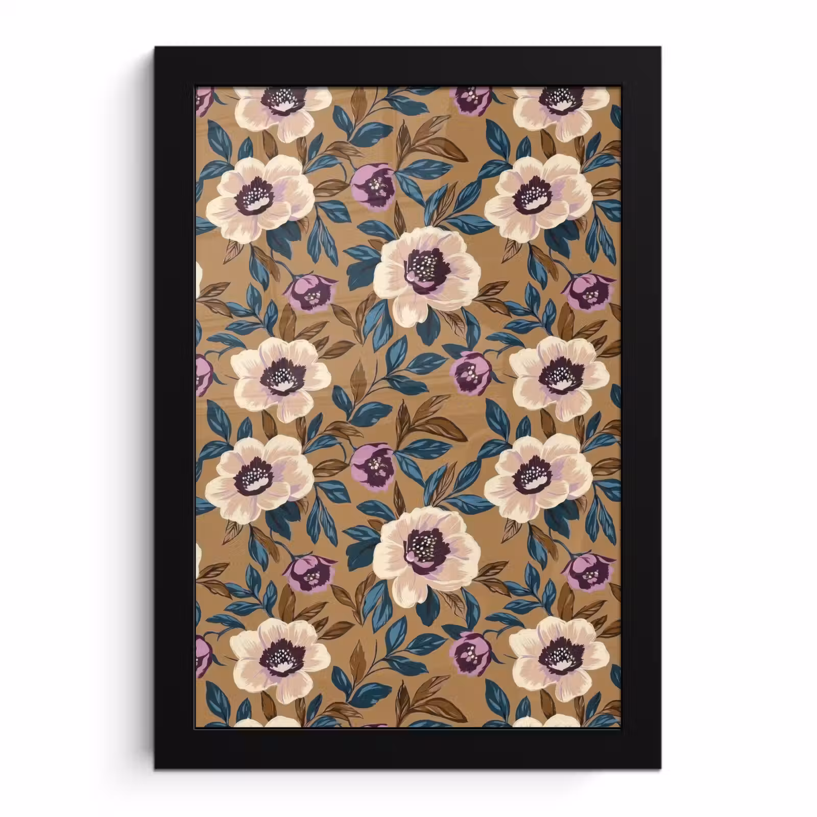 Poster met lijst - Floraal - Stilleven - Kleurrijk — 1