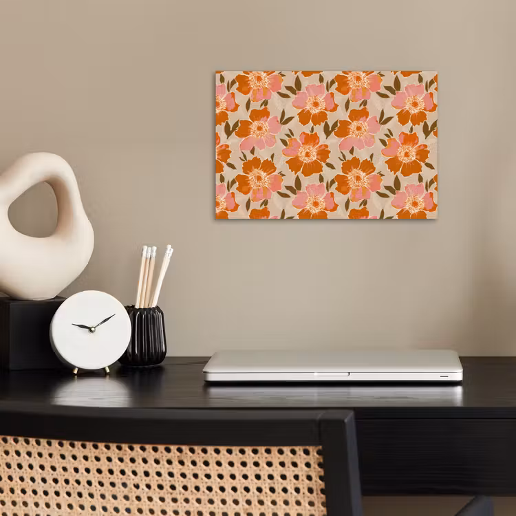Poster - Bloemen - Motief - Retro — 2