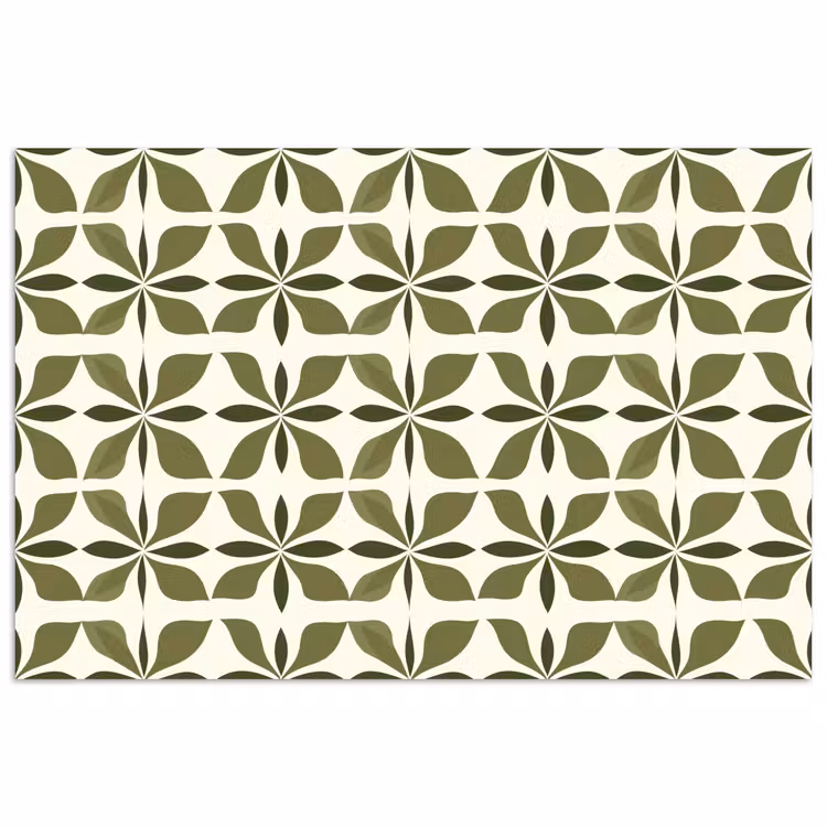 Poster - Botanisch - Retro - Groen — 1