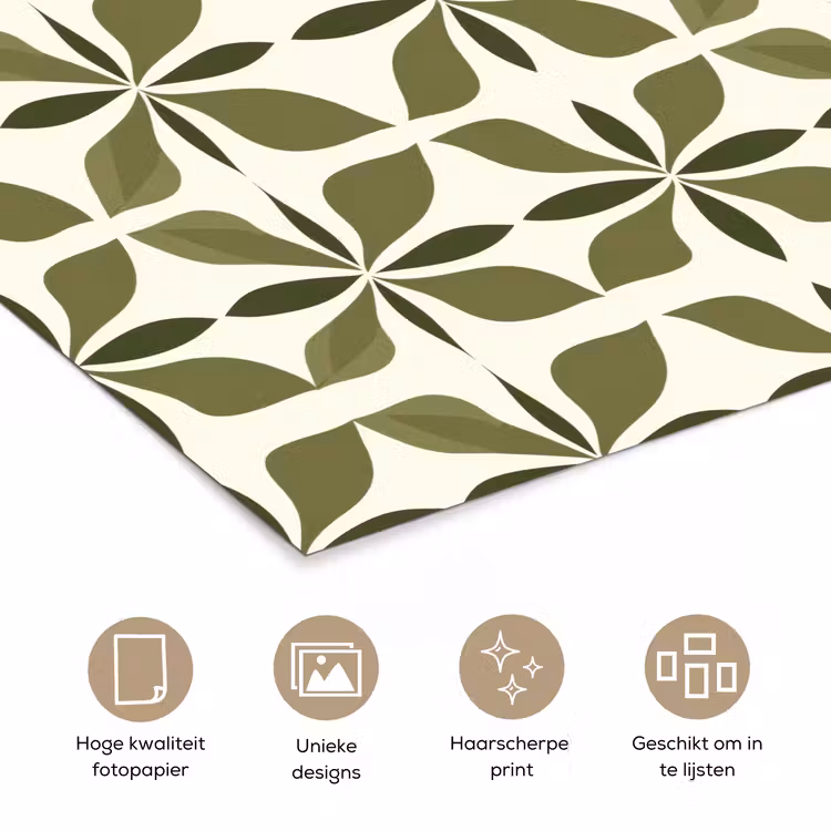 Poster - Botanisch - Retro - Groen — 5
