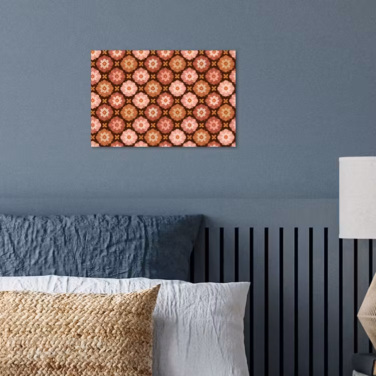 Poster - Geometrisch - Bloemen - Kleurrijk — 3
