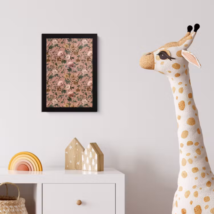 Poster met lijst - Bloemen - Klassiek - Roze — 5