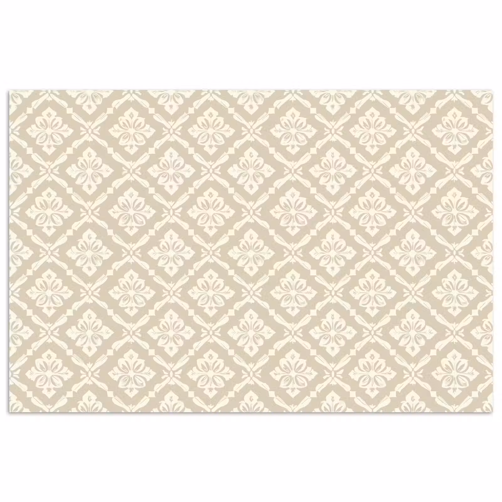 Poster - Floraal - Ornament - Beige — 1