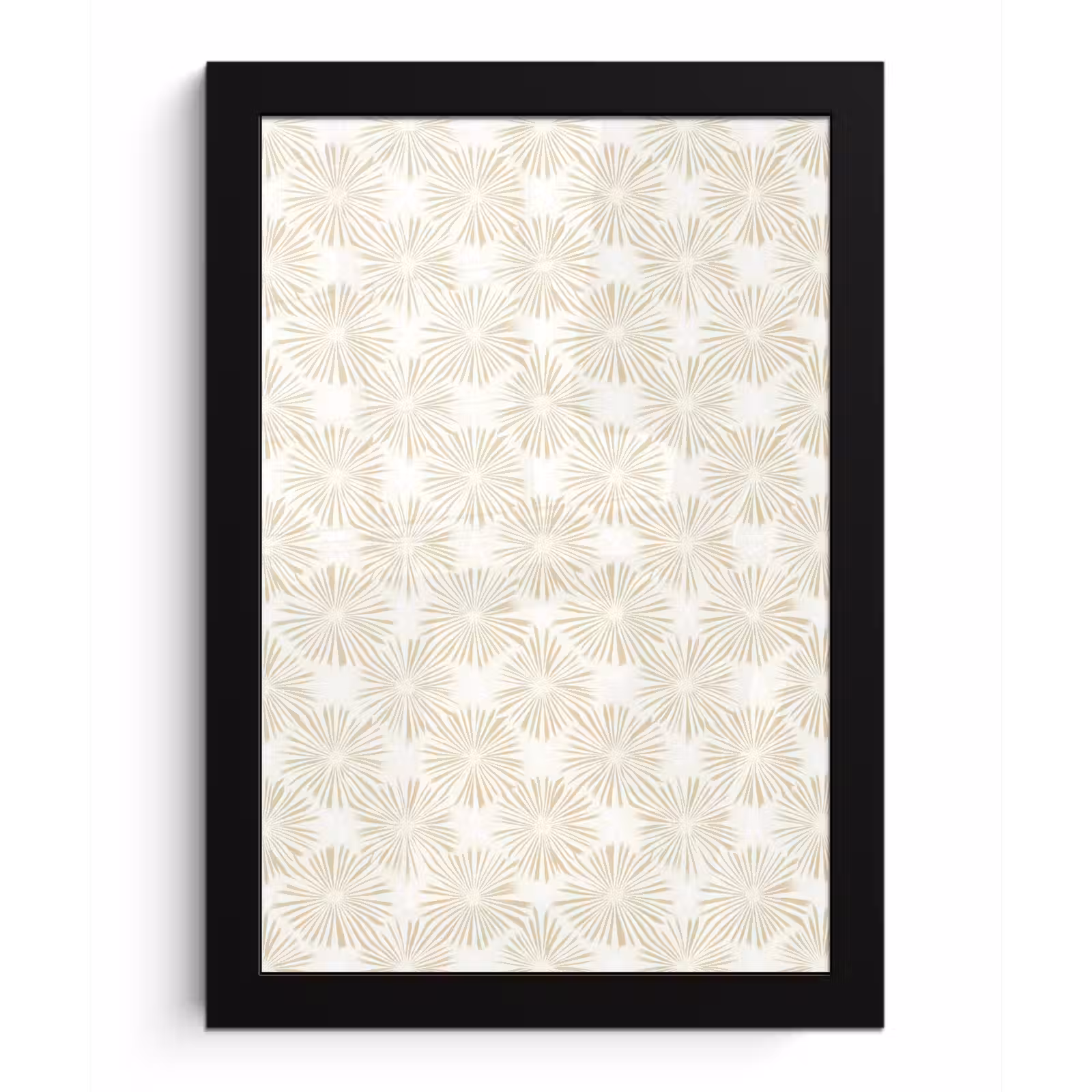 Poster met lijst - Abstract - Motief - Beige — 1