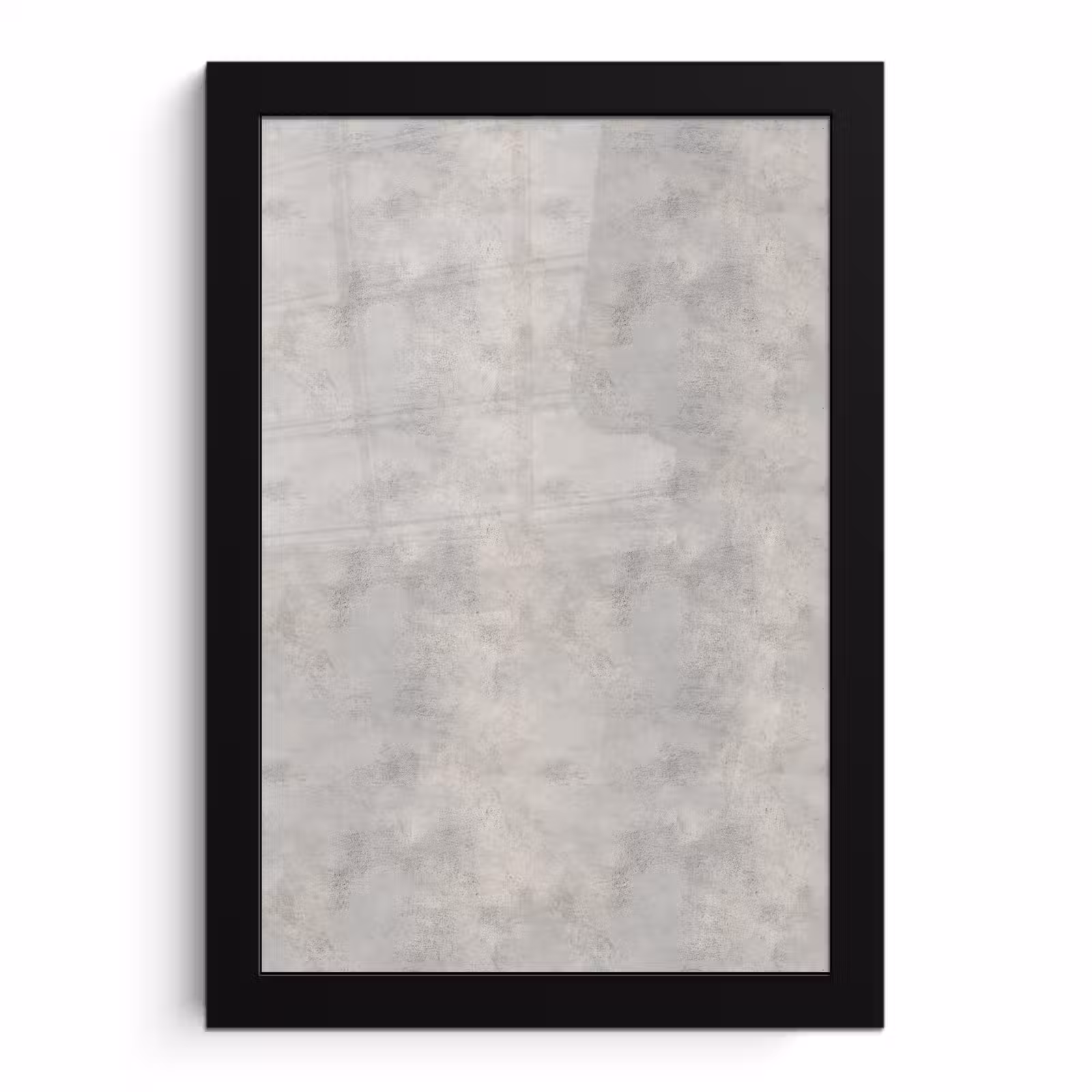 Poster met lijst - Grijs - Beton - Industrieel — 1