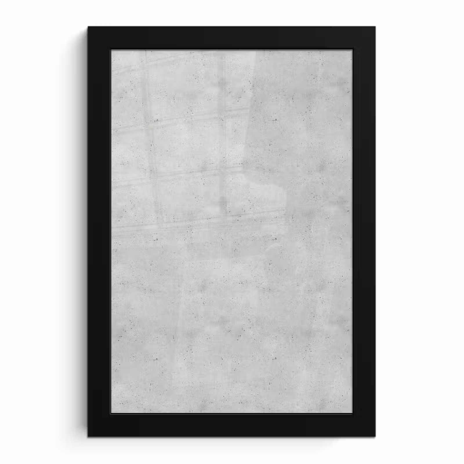 Poster met lijst - Grijs - Beton - Neutraal — 1