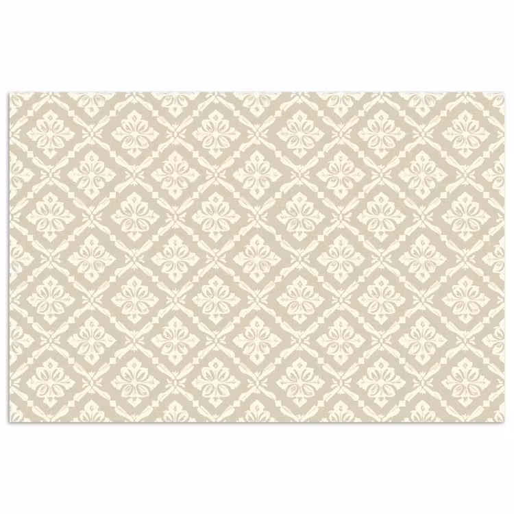 Poster - Floraal - Ornament - Beige — 1