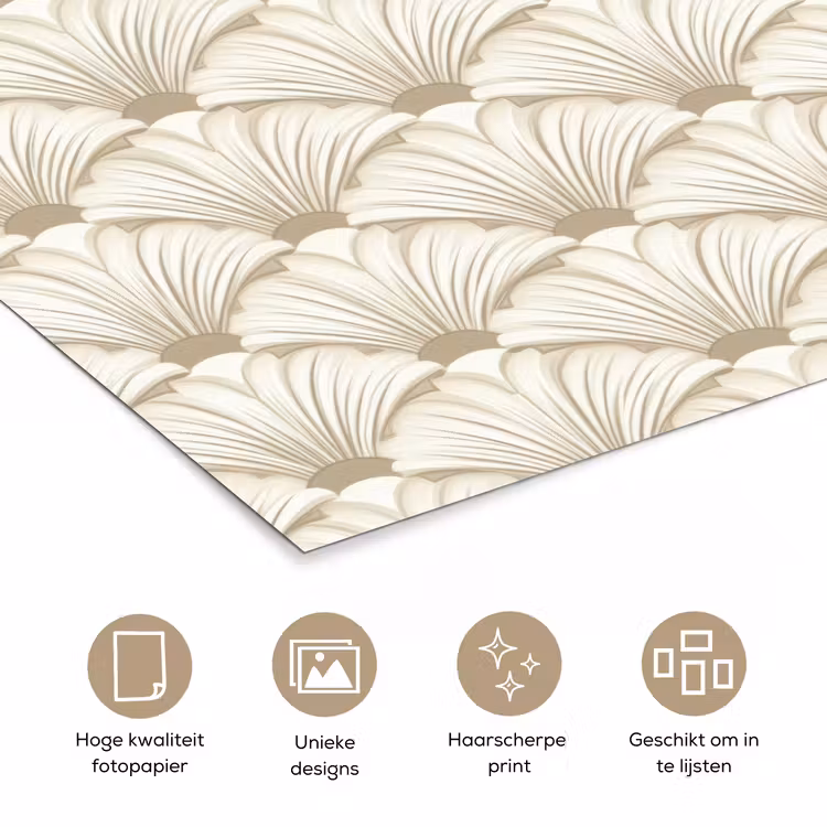 Poster - Klassiek - Art - Beige — 5