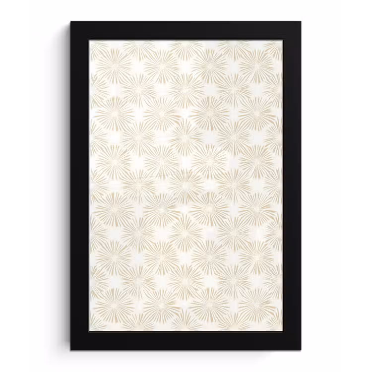 Poster met lijst - Abstract - Motief - Beige — 1