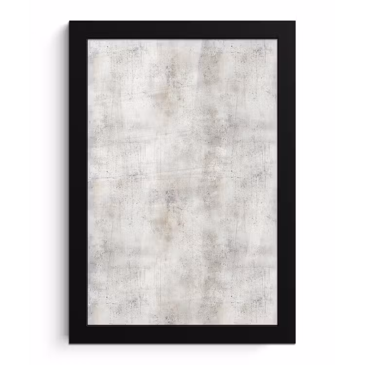 Poster met lijst - Grijs - Beton - Verweerd — 1