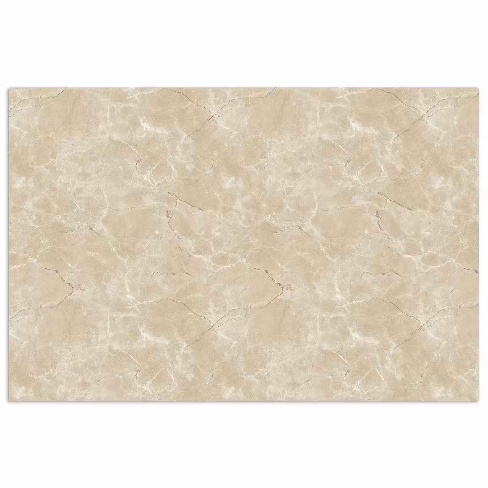 Poster - Lichtbeige - Marmer - Diffusie adering — 1