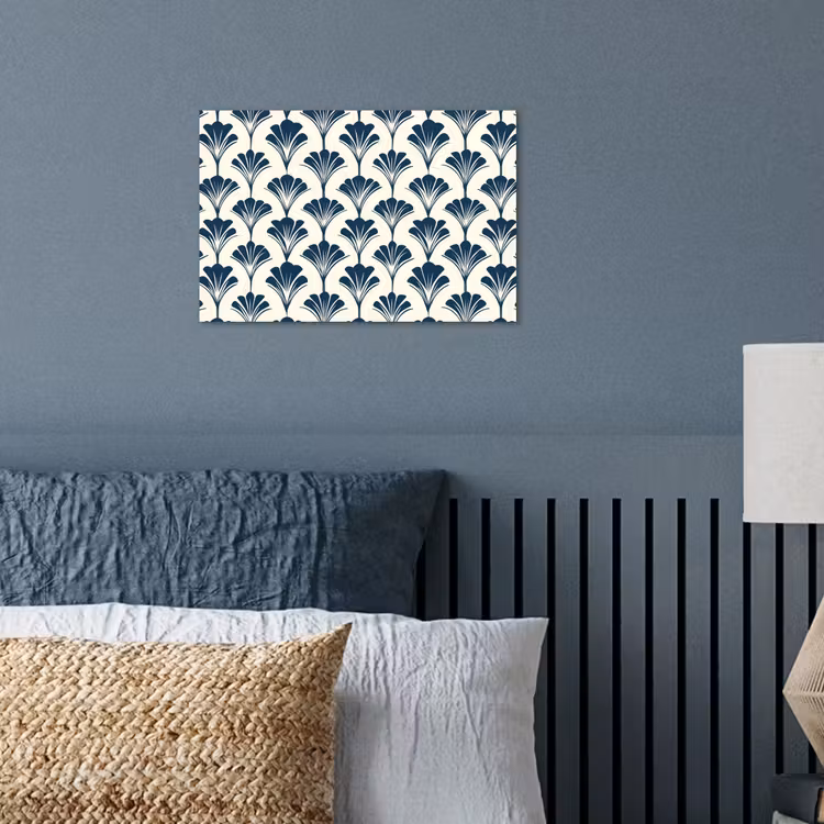 Poster - Klassiek - Motief - Blauw — 3