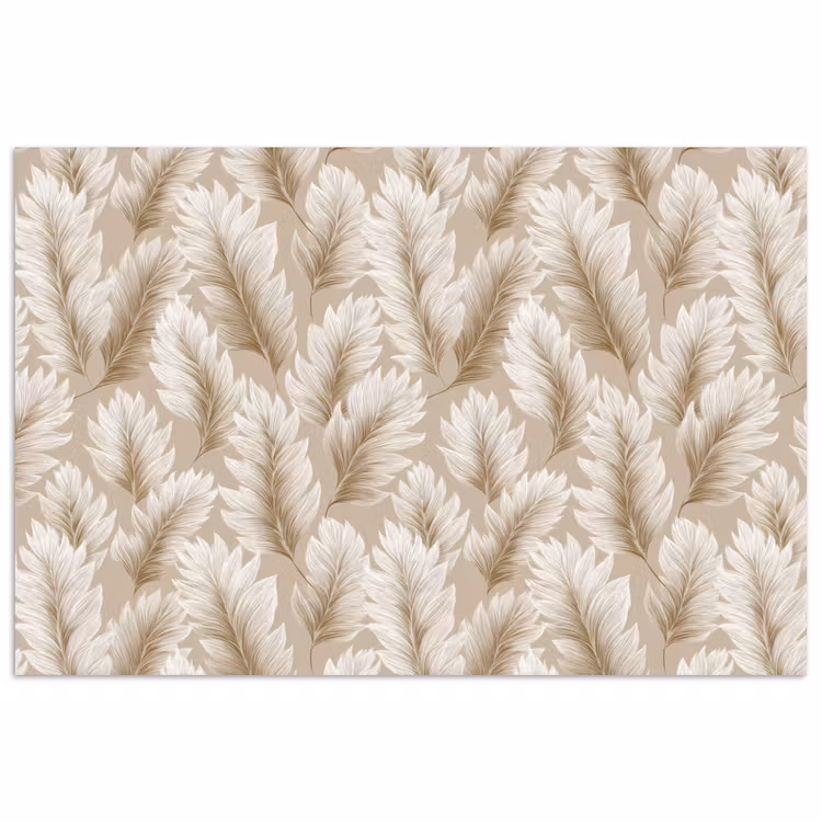 Poster - Botanisch - Patroon - Beige — 1