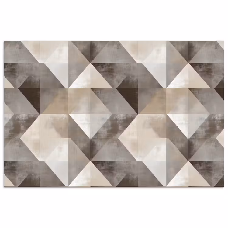 Poster - Geometrisch - Motief - Aardetinten — 1